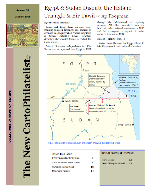 The New CartoPhilatelist - No. 64 - January 2019
